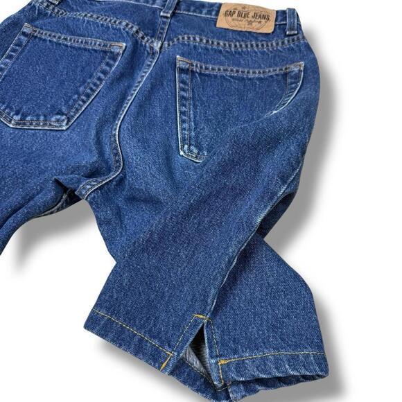 VTG GAP Y2K Jorts Blue Jeans Denim Shorts Made in Canada Original Fit 28W Size 6 - Picture 5 of 9